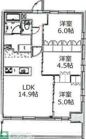 アーバンパーク立石の物件間取画像